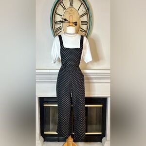 Flair Suspender Wide Leg Jumpsuit